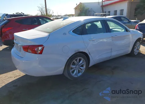 2017 Chevrolet Impala 1Lt from USA, damaged, VIN 2G1105S35H9191546